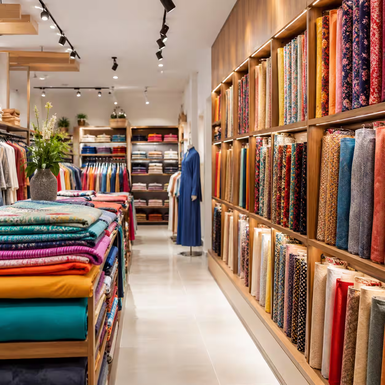 Retail shop sales staff and stock management system